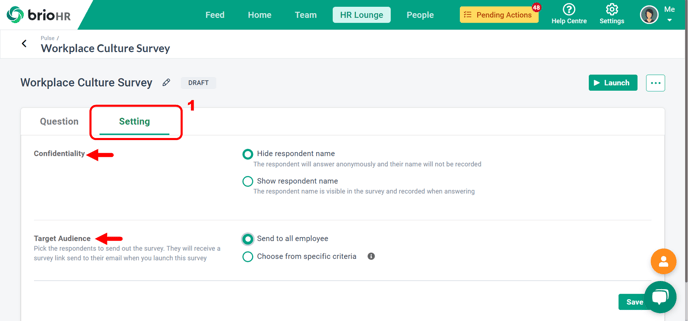 How to Create a New Survey in the Pulse Survey Module-10