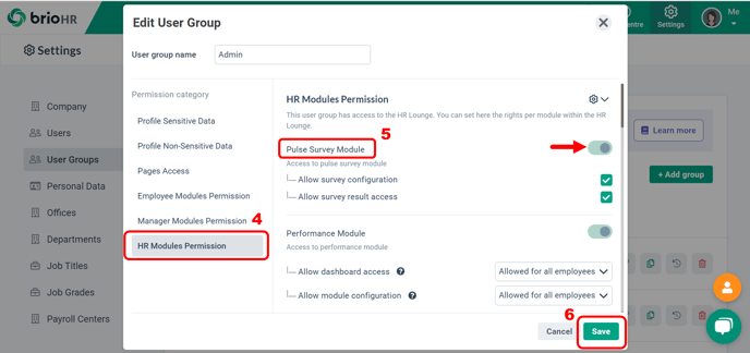 How to enable the Pulse Survey module-2