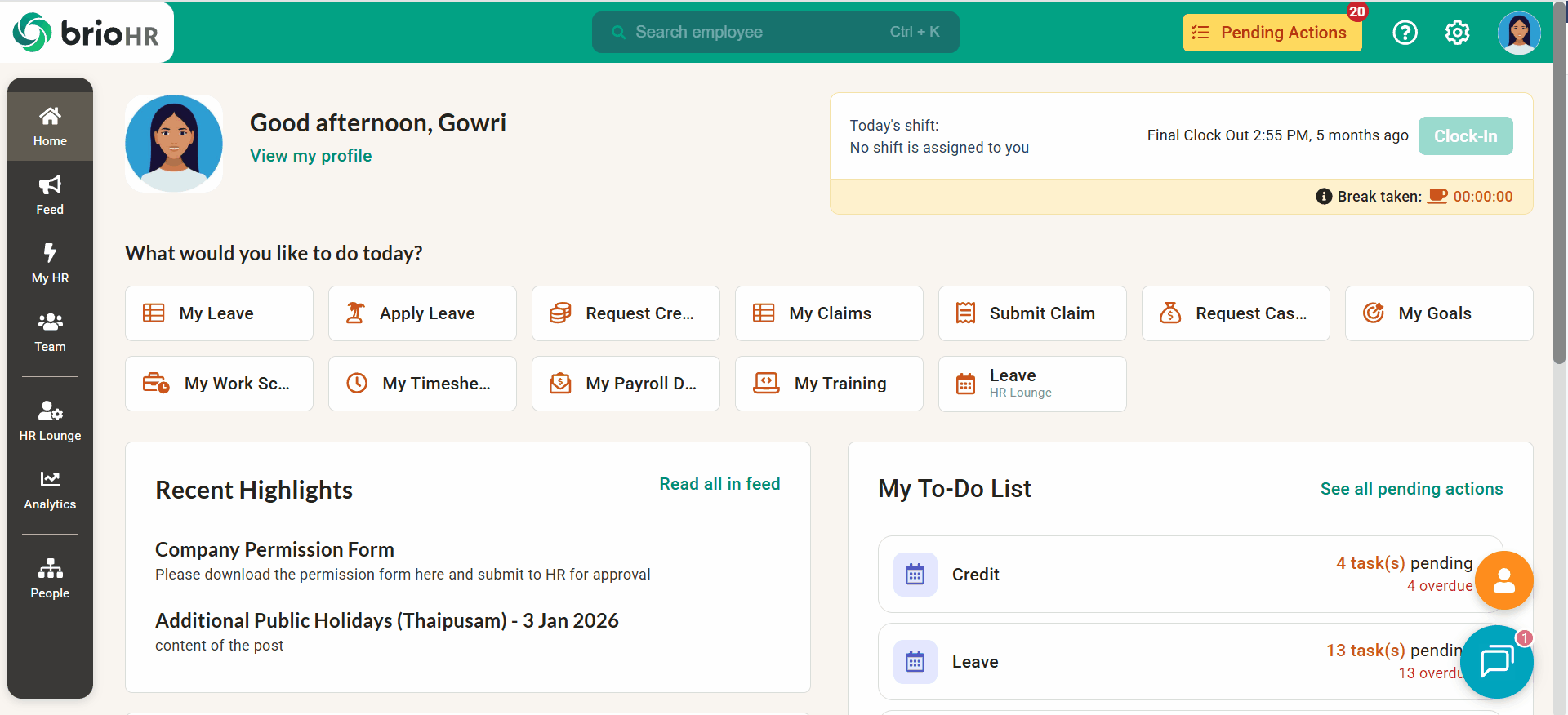 access to CP8D and Form E