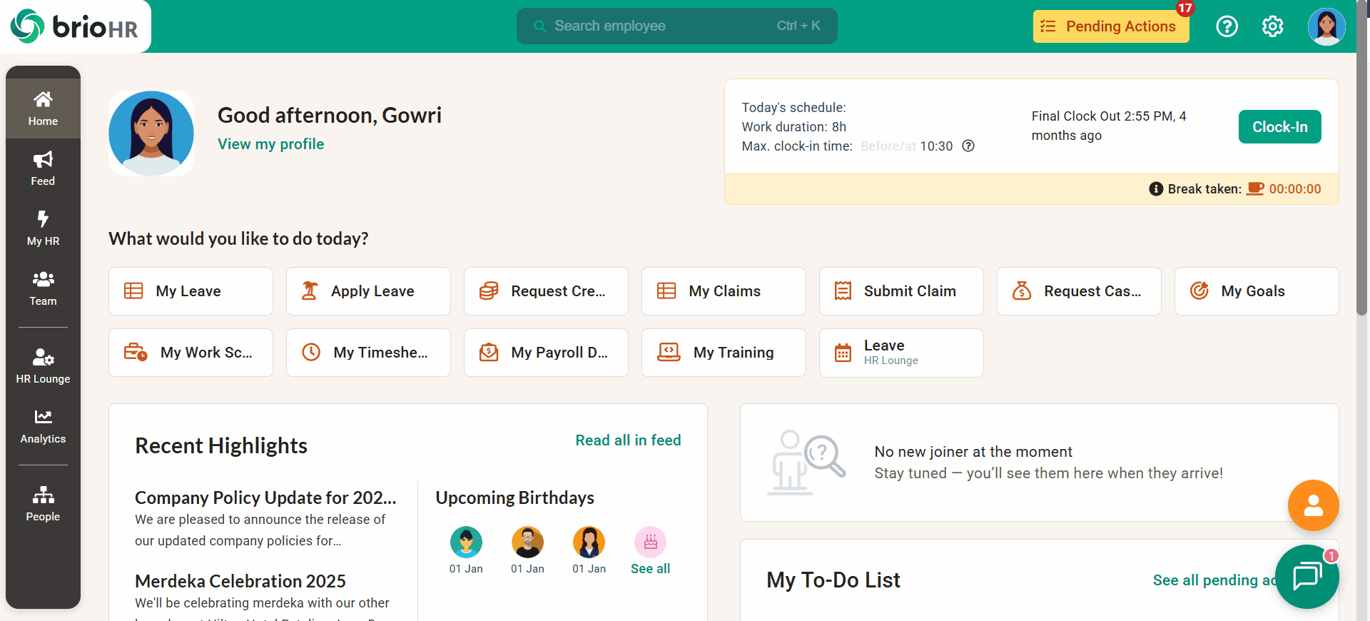 enable zakat in organizations