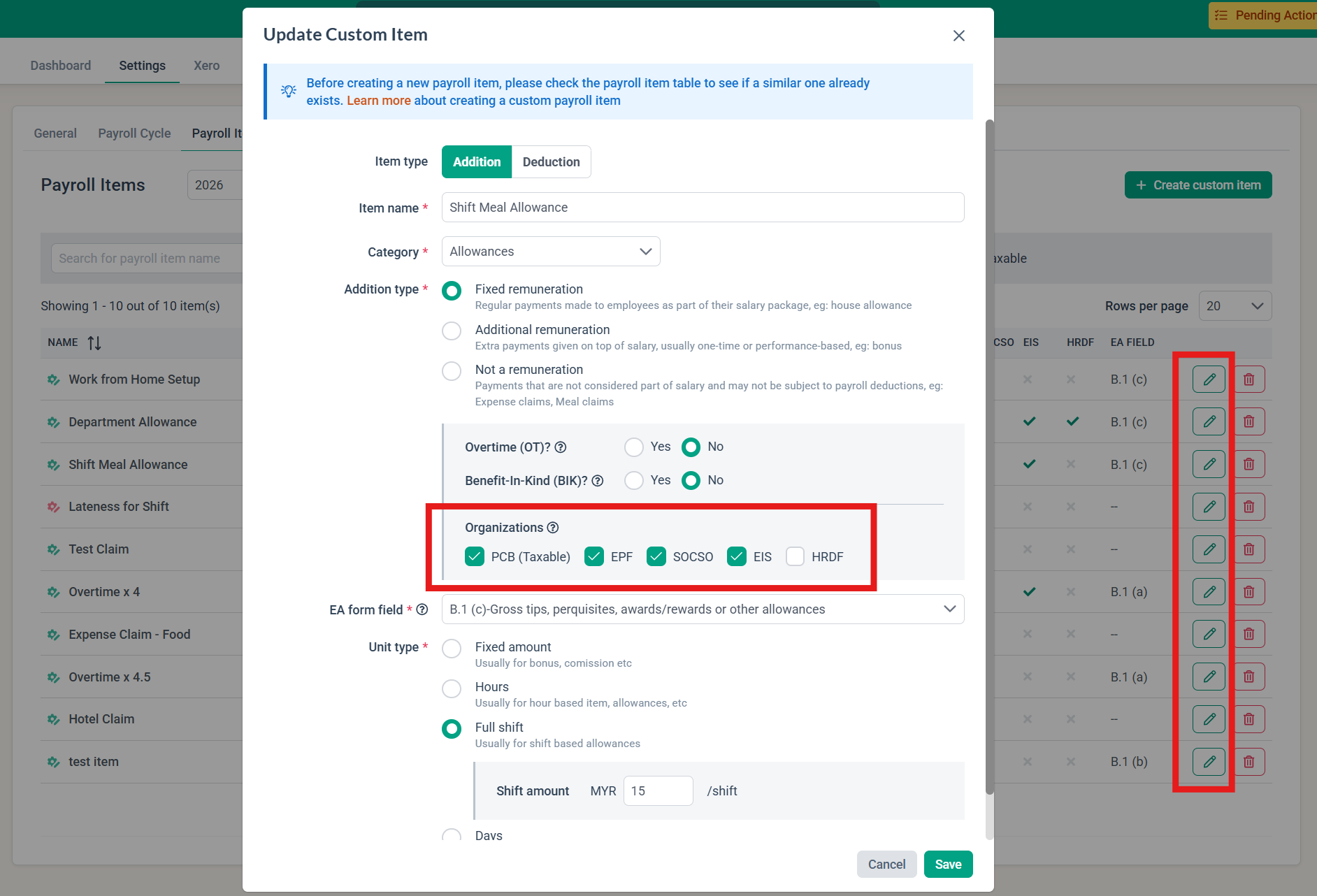 Payroll Malaysia: How to Configure Statutory Contributions for Custom ...