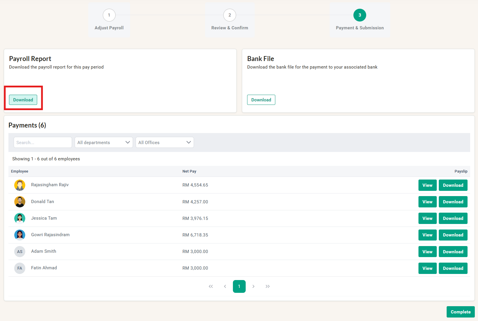 Find Cost Center Details in Payroll Reports