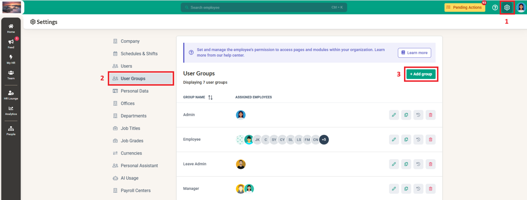 How to Create a User Group